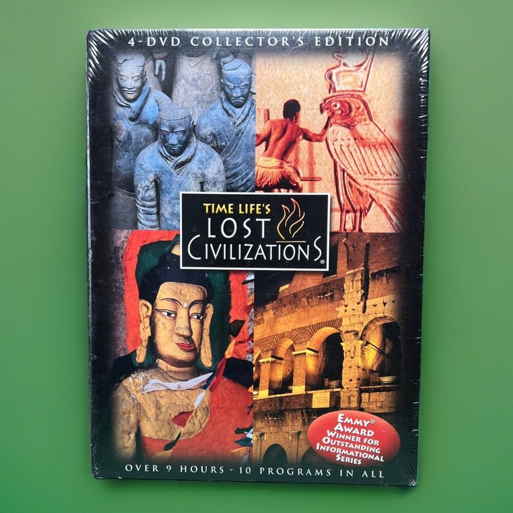 Sealed Lost Civilizations - Complete Set (DVD, 2002, 4-Disc Set)